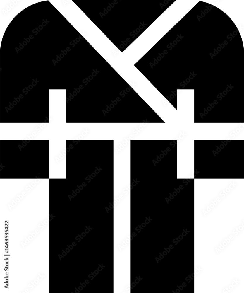 Obraz premium bathrobe illustration on a white background 