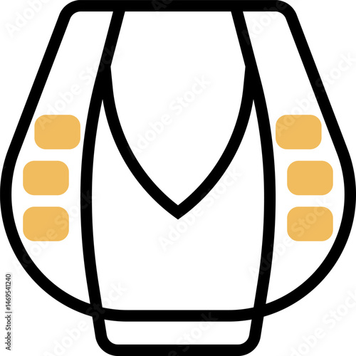 bonnet (3) illustration on a white background    