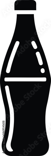 coke bottle icon vector illustration