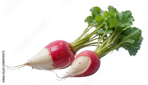 Harvesting fresh radishes local farm food photography outdoor garden close-up view nutritional benefits for healthy eating