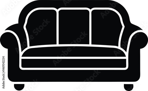 couch icon vector illustration