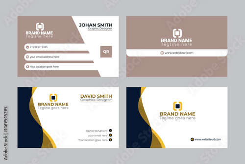 Modern Business Card Design Template
