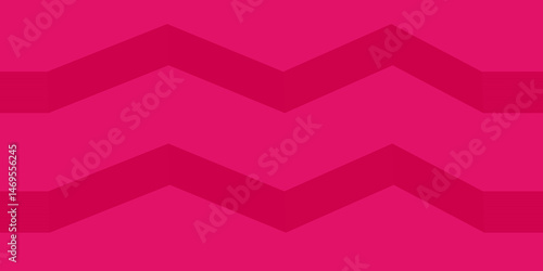 Abstract red and pink hues form a home concept design with vector arrows and a 3D heart symbol