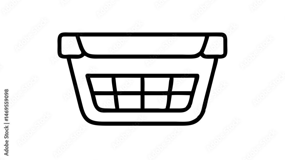 A basket A basket