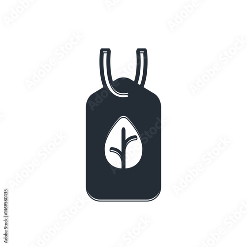 Black Vegan food diet icon isolated on white background. Organic, bio, eco symbol. Vegan, no meat, lactose free, healthy, fresh and nonviolent food. Vector