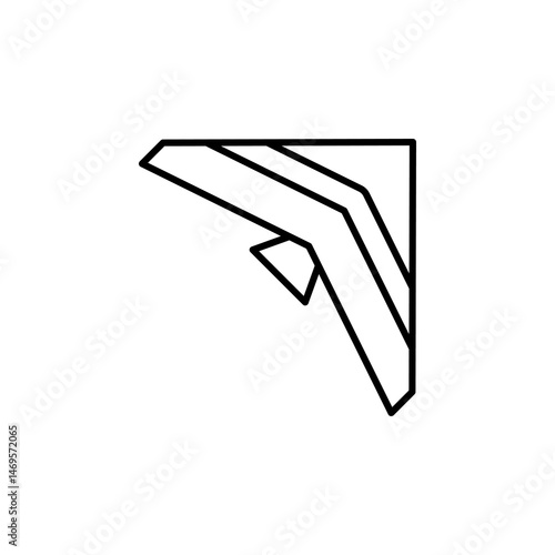 hang gliding, hang glider icon