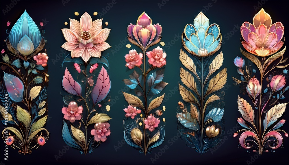 collection of flowers