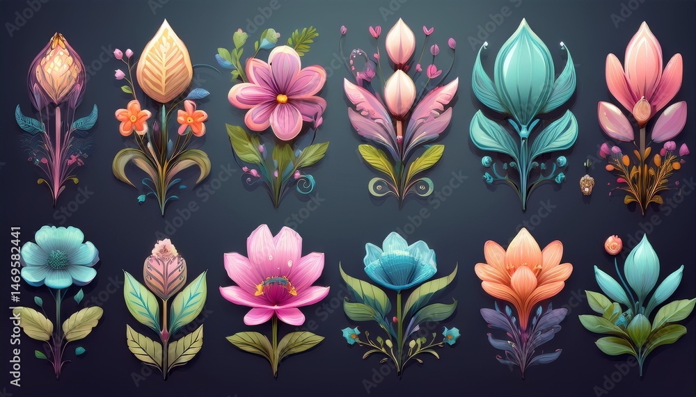collection of flowers