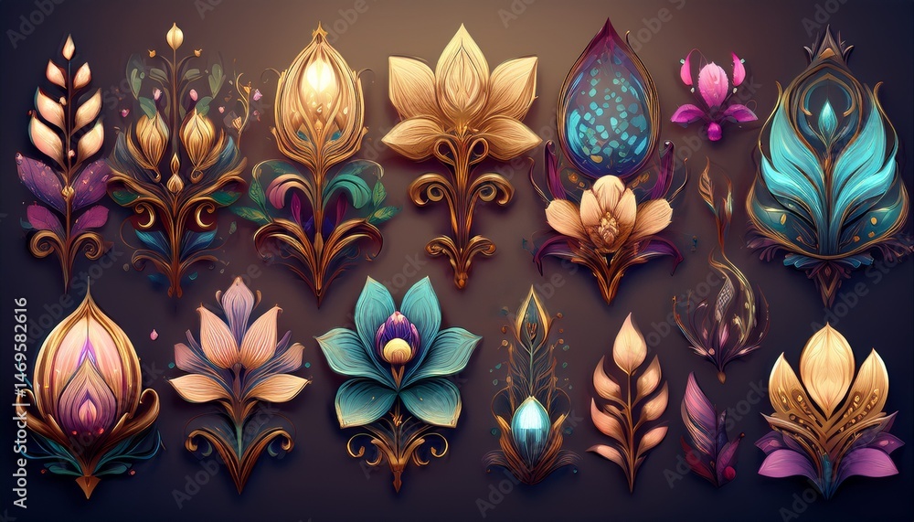 collection of flowers