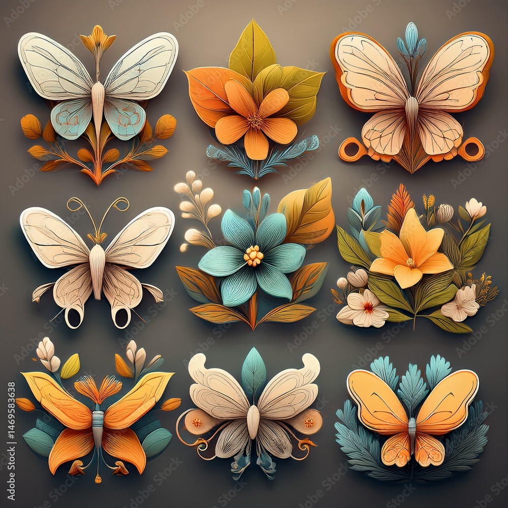 collection of flowers