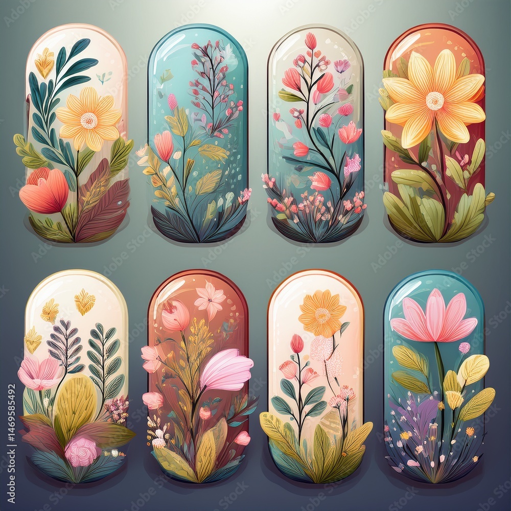 collection of flowers