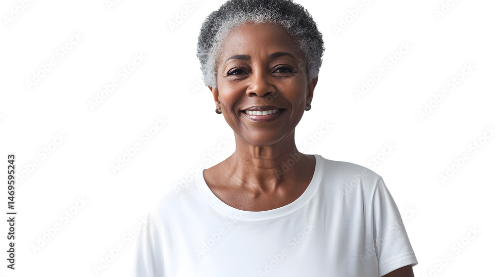 Proud African American Senior Man Smiling in Portrait Proud African American Senior Man Smiling in Portrait