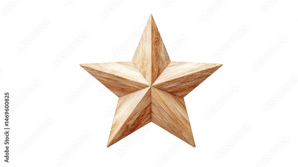 Wooden star decoration with a three-dimensional design featuring a smooth finish suitable for various festive occasions and home decor, perfect for holiday celebrations or thematic displays Wooden star decoration with a three-dimensional design featuring a smooth finish suitable for various festive occasions and home decor, perfect for holiday celebrations or thematic displays