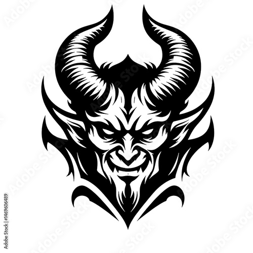 devil vector image
