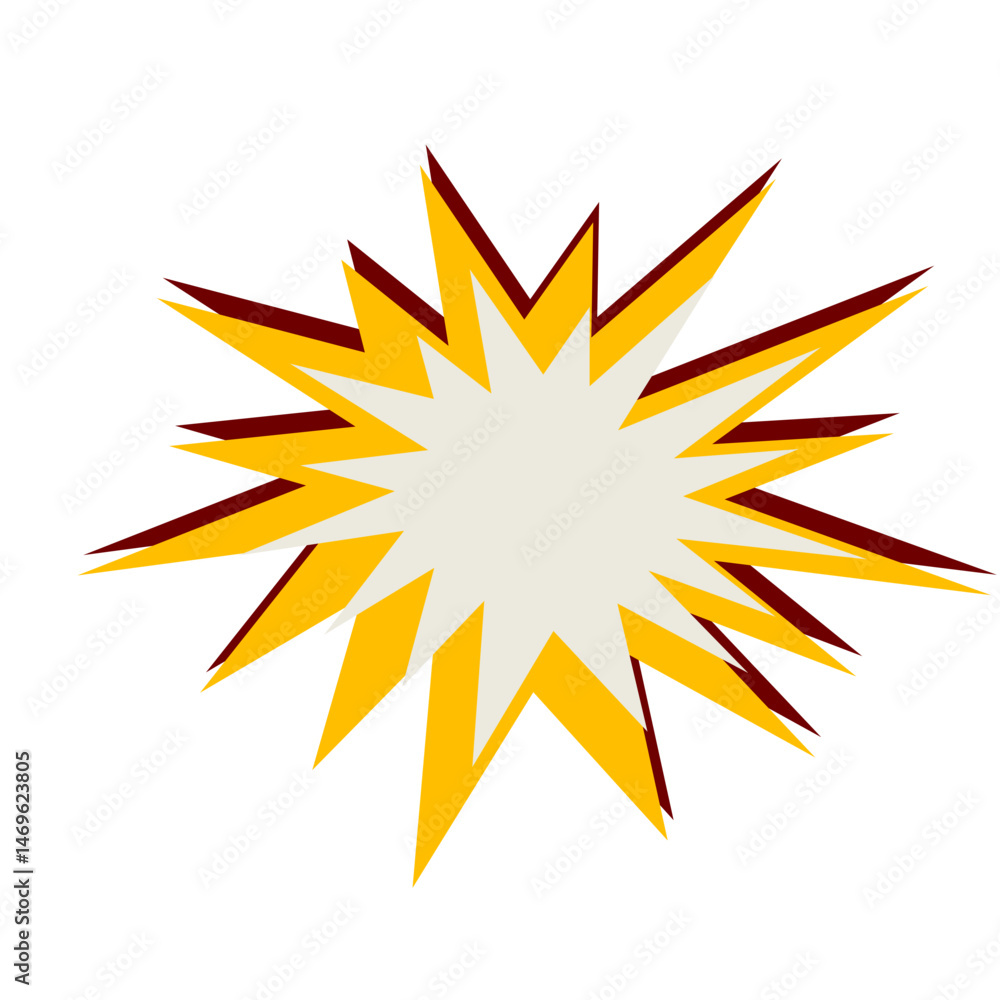 Set of Black Cartoon Explosion shape. starburst, comic cartoon shape design element vector illustration Set of Black Cartoon Explosion shape. starburst, comic cartoon shape design element vector illustration