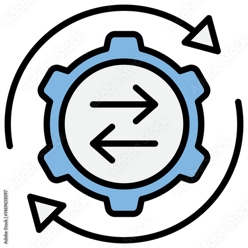 Change Blue Black Icon