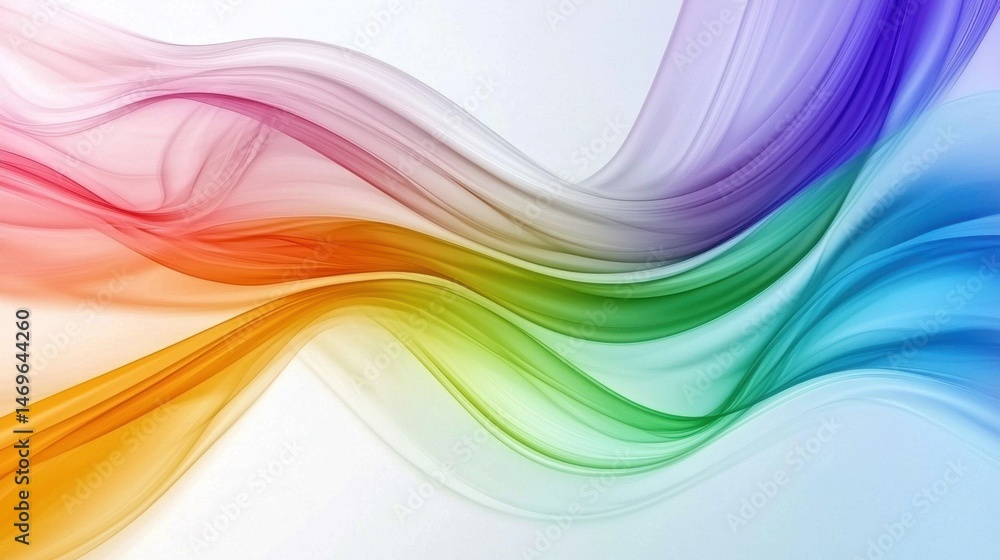 Vibrant Gradient Mesh Pattern Background in Smooth Fluid Waves Vibrant Gradient Mesh Pattern Background in Smooth Fluid Waves