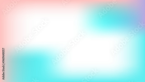 Abstract colorful design with soft blue and green gradients creates a vibrant bokeh texture