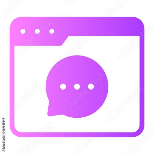 website gradient icon