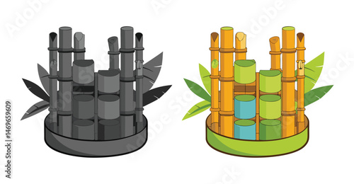 Bamboo Bliss Organizer – Eco-Friendly Storage Solution for Minimalist & Natural Homes, bamboo bliss organizer, eco friendly bamboo organizer, bamboo desk organizer, bamboo kitchen storage. 