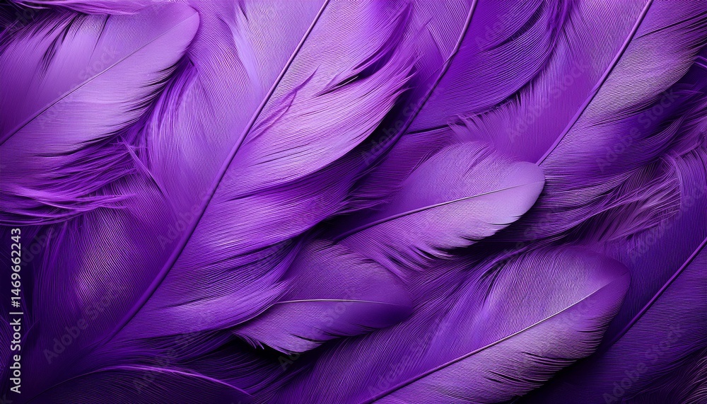 Fototapeta premium exquisite violet feathers nature s elegant plumage celebrating beauty and grace