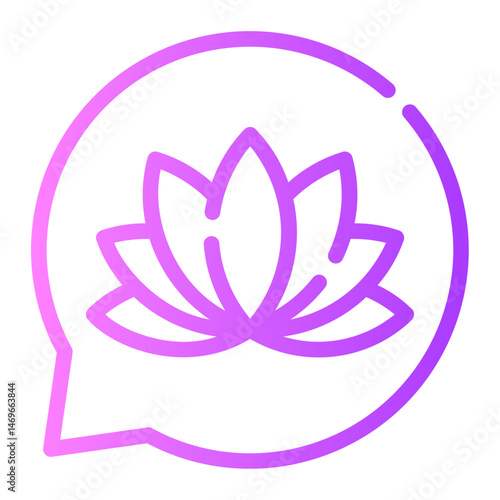 therapy gradient icon