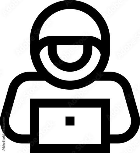 cybercrime illustration on a white background    