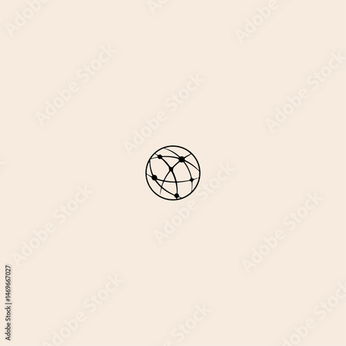 Networking icon flat vector design.