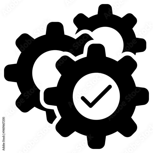 Integration Glyph Icon