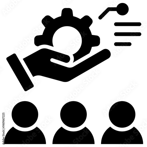 Training Glyph Icon