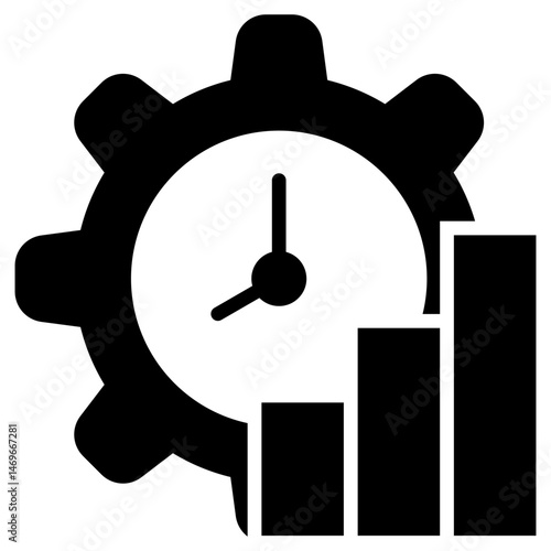 Productivity Glyph Icon