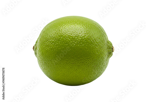Fresh Green Lime Fruit on Transparent background