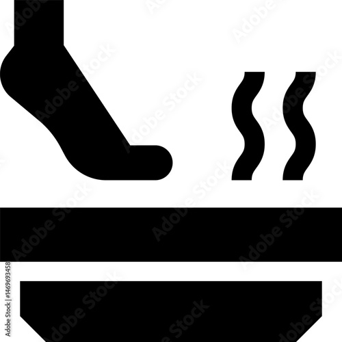 hot tub illustration on a white background     