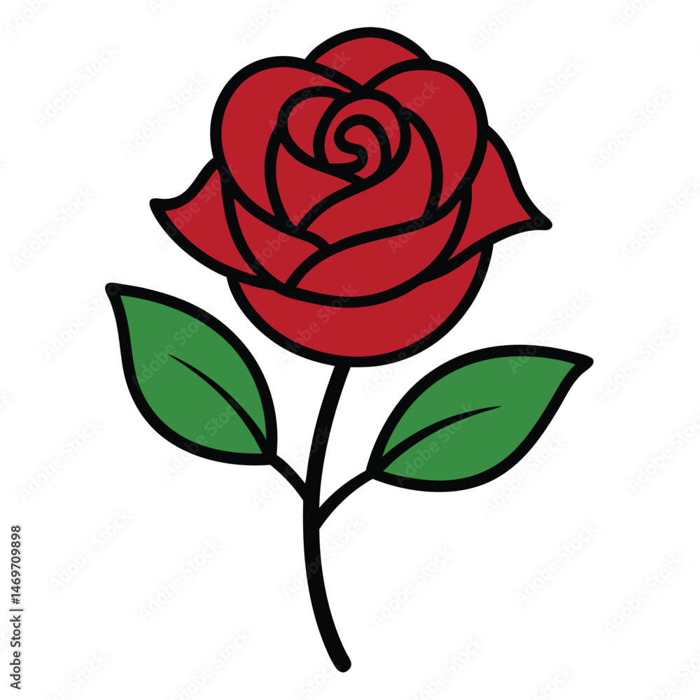 classic rose flower drawing classic rose flower drawing