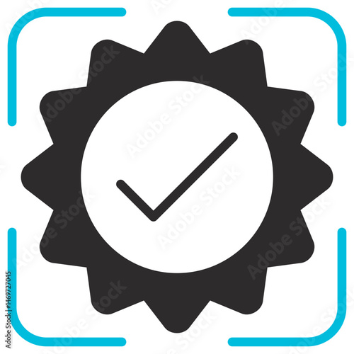 Actual Glyph Blue Grey Icon