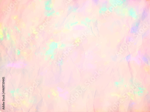 Opal gemstone background. Trendy Vector template for holiday designs, invitation, card, wedding