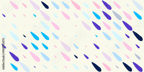 Vector rain drops pattern background Illustration