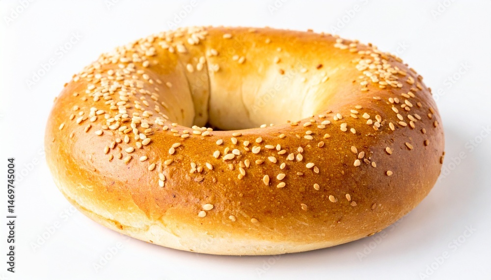 bagel on a white background bagel on a white background