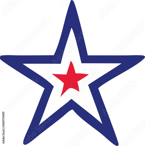 The American flag's stars and stripes and the Star of David are potent symbols often used in web design and holiday celebrations, representing both USA pride and Jewish identity