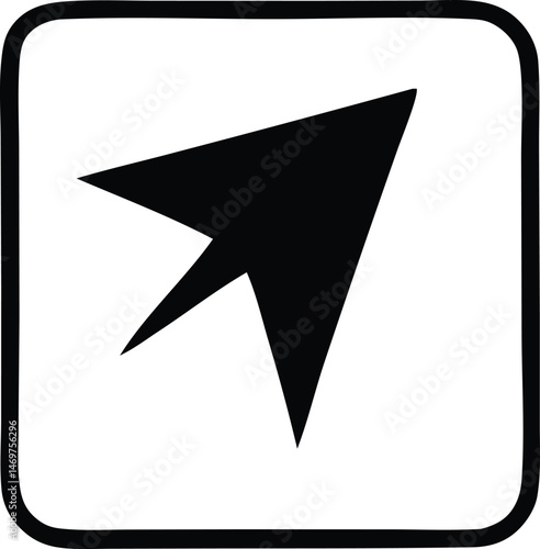 Paper origami airplane vector icon symbol illustration design