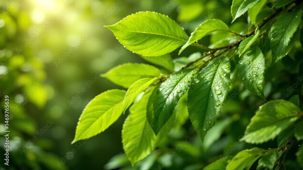 green leaves background green leaves background