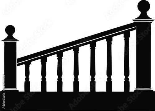balustrade vector