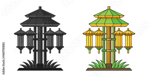 Bamboo Grove Lamps – Handcrafted Eco-Friendly Bamboo Lighting for Natural Home Ambience, bamboo lamps, bamboo table lamp, eco friendly lamps, bamboo pendant lights, sustainable lighting. 