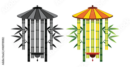 Bamboo Grove Lamps – Handcrafted Eco-Friendly Bamboo Lighting for Natural Home Ambience, bamboo lamps, bamboo table lamp, eco friendly lamps, bamboo pendant lights, sustainable lighting. 