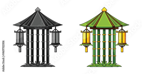 Bamboo Grove Lamps – Handcrafted Eco-Friendly Bamboo Lighting for Natural Home Ambience, bamboo lamps, bamboo table lamp, eco friendly lamps, bamboo pendant lights, sustainable lighting. 