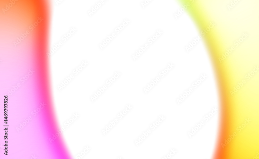vibrant color gradients shape cutout on transparent background, abstract glowing multicolored blurred gradients shape, color spots cutout on transparent background
