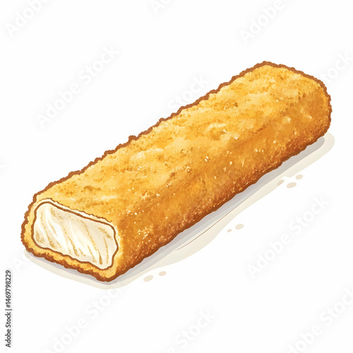 Crispy Fish Stick: A Delicious Breaded Treat