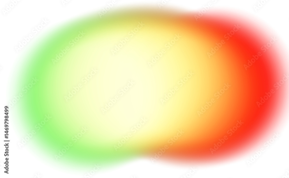 vibrant color gradients shape cutout on transparent background, abstract glowing multicolored blurred gradients shape, color spots cutout on transparent background