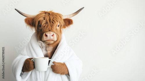 cow drinking milk