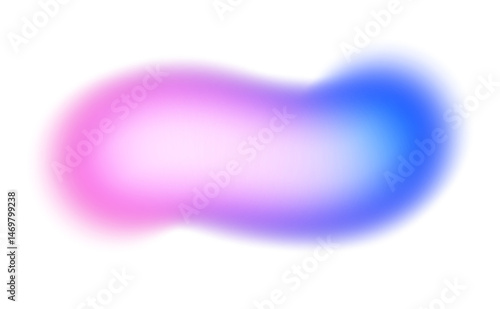 Obraz na płótnie vibrant color gradients shape cutout on transparent background, abstract glowing multicolored blurred gradients shape, color spots cutout on transparent background w salonie
